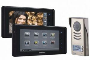 MURI MULTI zestaw wideodomofonowy 4-żyłowy, 2x LCD