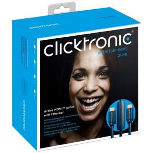 Aktywny kabel HDMI CLICKTRONIC Full HD/3D-TV 35m