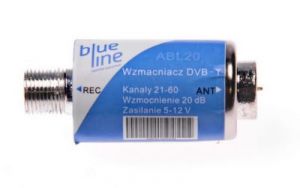 Wzmacniacz blue line ABL20 5-12V do DVB-T