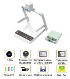 Wizualizer prezentacyjny 5Mpx GAOKE GK-9500