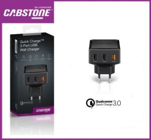 Ładowarka sieciowa Quick Charge™ 3xUSB CABSTONE