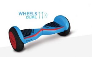 2wheels Skymaster 11" Bluetooth Dual System Blue-Red
