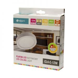 Plafon LED okrągły 12W 720lm CL4-C-12W