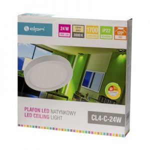 Plafon LED okrągły 24W 1500lm CL4-C-24W