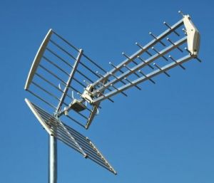 Antena kiernukowa trójramienna Blue Line AT-45BL