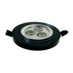 Downlight, sufitowy LED AVON grafit 3*1W dzienny