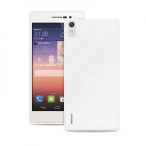 PURO Ultra Slim \\"0.3\\" Cover - Zestaw etui + folia na ekran HUAWEI ASCEND P7 (przezrocz