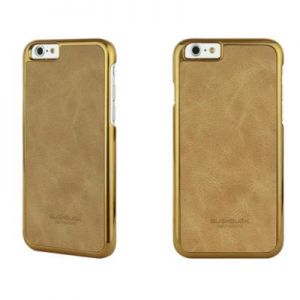 BUSHBUCK BARONAGE Classical Edition - Etui skórzane do iPhone 6s / iPhone 6 (morelowy)