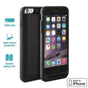 PURO Battery Bank Cover - Etui z baterią 3000mAh do iPhone 6s / iPhone 6 (MFi)