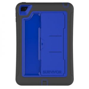Griffin Survivor Slim - Pancerne etui iPad mini 4 (czarny/niebieski)