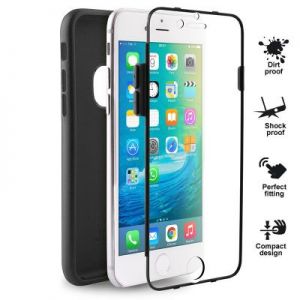 PURO Total Protection Cover - Etui iPhone 6s / iPhone 6 (czarny)