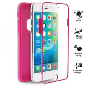 PURO Total Protection Cover - Etui iPhone 6s / iPhone 6 (różowy)