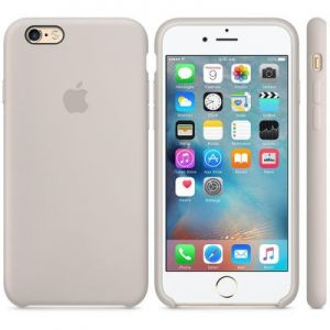 Apple Silicone Case - Silikonowe etui iPhone 6s / iPhone 6 (piaskowy)