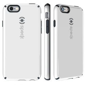 Speck CandyShell - Etui iPhone 6s / iPhone 6 (White/Charcoal Grey) zastępuje SPK-A3042