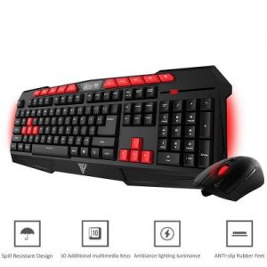 Gamdias Ares Essential V2 + Demeter Optical - Zestaw klawiatura membranowa + mysz optyczna (3200 DPI
