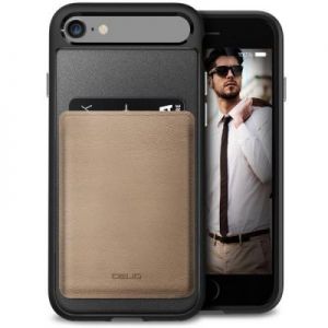 Obliq Flex Wallet - Etui iPhone 7 (Mud Gray)