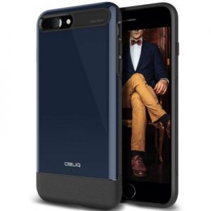 Obliq Dual Meta - Etui iPhone 7 Plus (Navy Blue)