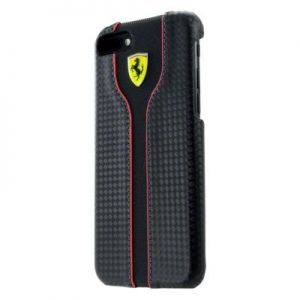 Ferrari Hardcase RC- Etui skórzane iPhone 7 Plus (czarny)