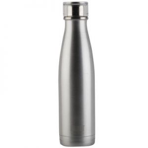 BUILT Perfect Seal Vacuum Insulated Bottle - Stalowy termos próżniowy 0,5 l (Silver)