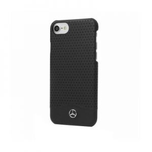 Mercedes Wave II Line - Etui skórzane iPhone 7 (czarny)