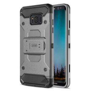 Zizo Tough Armor Style 2 Case - Pancerne etui Samsung Galaxy S8 (Gray/Black)