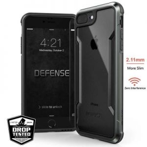 X-Doria Defense Shield - Etui aluminiowe iPhone 8 Plus (Black)